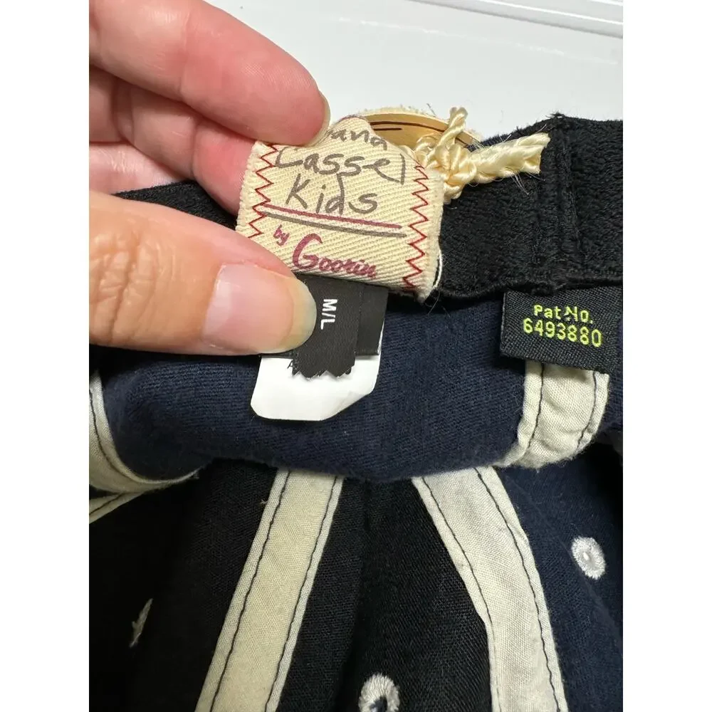 Sand Cassel Kids Boys Hat Size M/L Navy‎ Blue Baseball Stretchy Style Goorin Bro